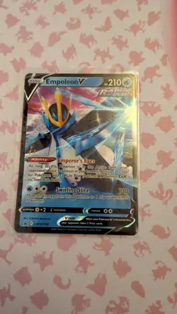 Empoleon V SWSH108 Holo Promo Sword & Shield Promo Pokemon Holo Near Mint - Image 1