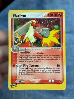 Blaziken 3/109 Ruby & Sapphire Holo Rare 2003 NM - Image 1