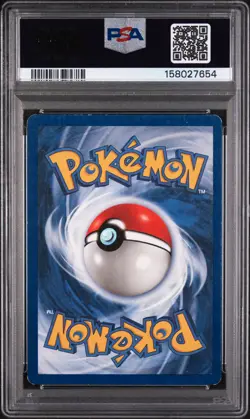1999 POKEMON FOSSIL #57 ZUBAT PSA 5 - Image 2