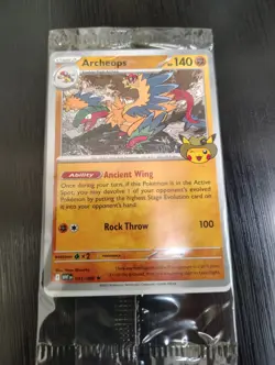 Pokemon Chicago Field Museum Fossil Exhibit Archeops Promo Card Exclusive 2026 - Image 3
