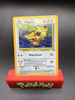 Pidgeot 8/64 LP! Holo Rare Jungle Set Unlimited Edition Pokemon Card 1999 WOTC - Image 1