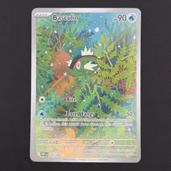 Pokemon TCG Card Basculin 108/086 White Flare Illustration Rare *English* - NM- - Image 1