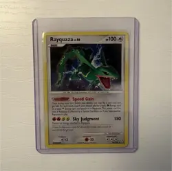 Pokemon Company Rayquaza 14/146 Legends Awakened Holo Rare 2008 EN 100HP - Image 1