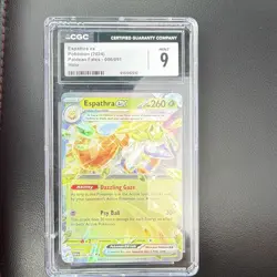 Pokemon TCG Espathra EX Scarlet & Violet Paldean Fates Holo Double Rare Card - Image 2