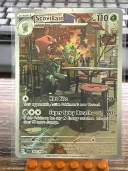 Pokemon TCG - Scovillain 202/198 S&V Base Set - Illustration Rare - Image 1