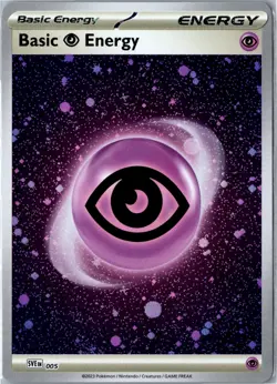 Basic Psychic Energy (Cosmos Holo) SVE: Scarlet & Violet Energies 005 Holo NM - Image 1