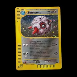 Pokemon TCG Skyridge Forretress H8/H32 Holo Rare English 70 HP - Image 1