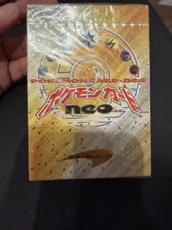 WOTC Pokemon Neo 1 Genesis Japanese Starter Deck (Sealed) - Image 1