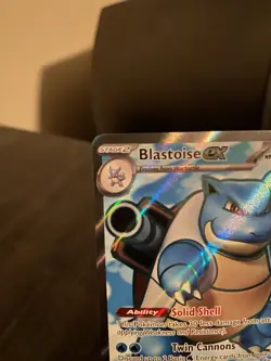 Pokemon TCG Blastoise ex 184/165 SV Scarlet & Violet 151 Holo UR EN 330 HP - Image 4
