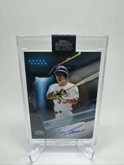 Jose Canseco 2026 Topps Chrome Black #CBA-CJA Auto Blue /150 - Image 1