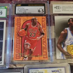 Lot Of 7 CSG BCCG graded Michael Jordan Cards Chicago Bulls HOF - Image 4