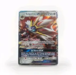 Pokemon TCG Solgaleo GX Sun & Moon SM16 Holo Black Star Promo - Image 2
