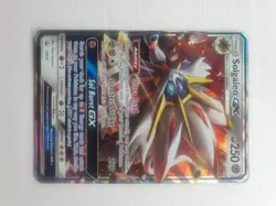 Pokemon TCG Solgaleo GX Sun & Moon SM16 Holo Black Star Promo - Image 3