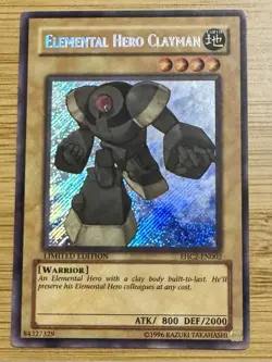 Elemental HERO Clayman EHC2-EN002 Elemental Hero Collection 2 Limited Edition - Image 1