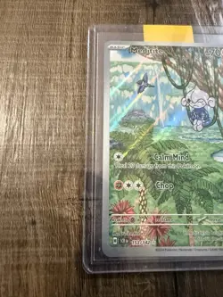 Pokemon TCG Meditite 153/142 SV07: Stellar Crown Illustration Rare Holo - Image 2