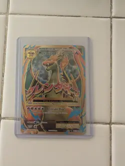Full Art Mega Charizard EX Holofoil Card 101/108 Ultra Rare - Image 4