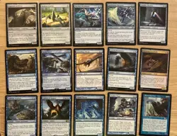 Budget Casual MTG Commander Deck Blue Red Clues With Malcolm, The Eyes Ready - Image 2