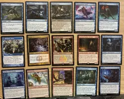 Budget Casual MTG Commander Deck Blue Red Clues With Malcolm, The Eyes Ready - Image 3