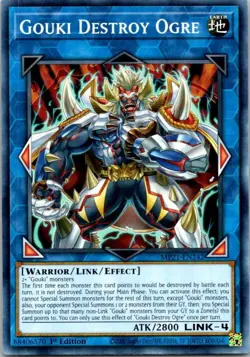 Gouki Destroy Ogre MP21-EN242 Yu-Gi-Oh! Card NM 1st Edition - Image 1
