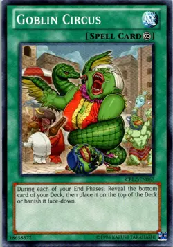Goblin Circus CBLZ-EN067 Yu-Gi-Oh! Card Light Play Unlimited - Image 1