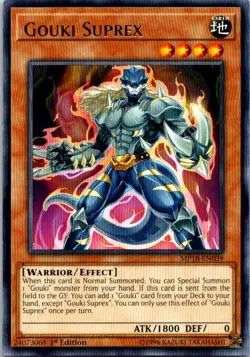 Gouki Suprex MP18-EN039 Yu-Gi-Oh! Card NM 1st Edition - Image 1