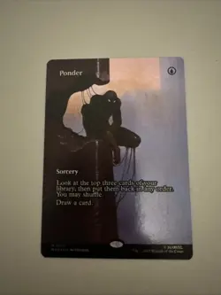 Ponder - 0013 - M - Borderless - Foil - Marvel's Spider-Man - MTG - NM/M - Image 1