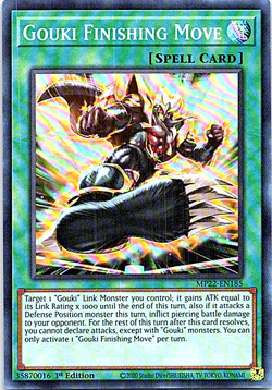 Gouki Finishing Move MP22-EN185 Yu-Gi-Oh Card Near Mint 1st Edition - Image 1