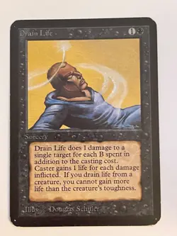 Drian Life Alpha LP MTG Magic the Gathering b - Image 1