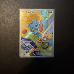 Pokemon Squirtle 039 Illustration Rare First Partner Mega Evolutions Promo NM - Image 1