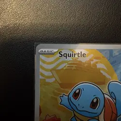 Pokemon Squirtle 039 Illustration Rare First Partner Mega Evolutions Promo NM - Image 2
