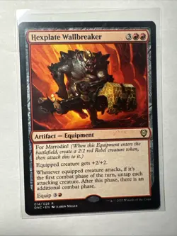Hexplate Wallbreaker - MTG Magic the Gathering Card | NM Near Mint | 014/028 - Image 1