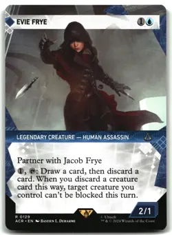 Evie Frye (Showcase) 129 Assassin's Creed Magic: The Gathering NM - Image 1