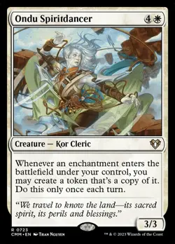 MTG Ondu Spiritdancer ** Commander Masters ** English - Image 1