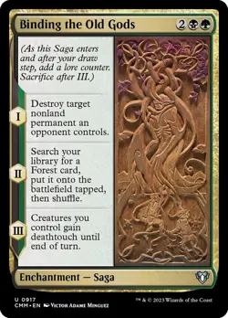 MTG Binding the Old Gods ** Commander Masters ** English - Image 1