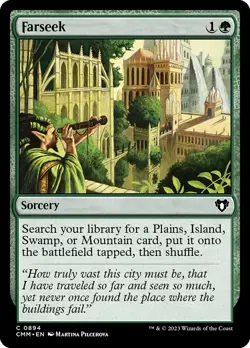 MTG Farseek ** Commander Masters ** English - Image 1