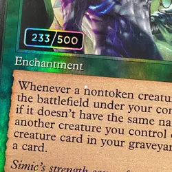 MISPRINT SERIALIZED FOIL GUARDIAN PROJECT 233/500 RAVNICA REMASTERED NM MTG - Image 4