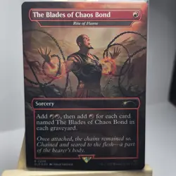 The Blades of Chaos Bond - Rite of Flame Secret Lair Drop Foil - Image 1