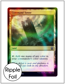 1x Command Tower, Ripple Foil, Modern Horizons 3 Commander, Magic MTG NM - Image 1