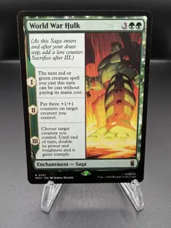 World War Hulk 197 Rare MTG MSH NM - Image 1