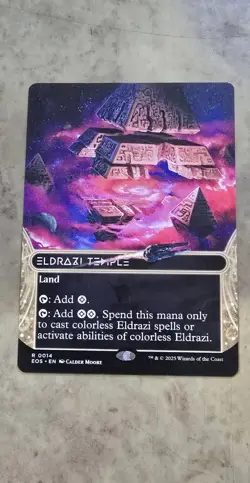 Eldrazi Temple (0014) (Borderless) Edge of Eternities: Stellar Sights Regular - Image 1