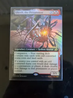 Obosh, the Preypiercer (Extended Art) FOIL Ikoria: Lair of Behemoths NM - Image 1