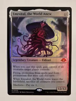Emrakul, the World Anew M0006 Foil Modern Horizons 3 Magic the Gathering NM - Image 1