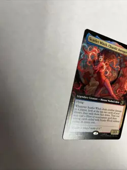 Scarlet Witch Chaotic Avenger Extended Art Nonfoil Superhero 0414 MTG LP - Image 5
