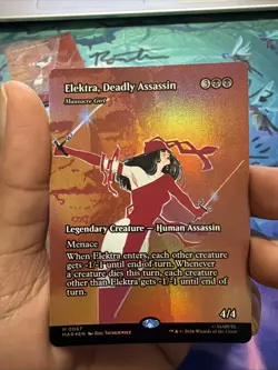 Elektra, Deadly Assassin - Massacre Girl (Borderless) Foil - Image 1