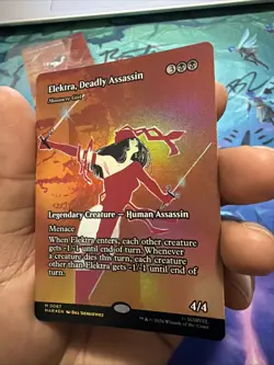 Elektra, Deadly Assassin - Massacre Girl (Borderless) Foil - Image 3