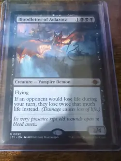 Magic the Gathering Lost Caverns Ixilan Bloodletter of Acclazotz (Mythic #0092) - Image 1
