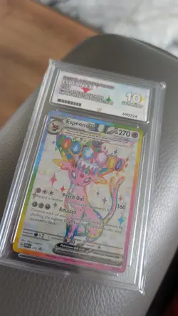 Pokemon Espeon Black Star Promo Card SVP 175 Ace 10 - Image 2