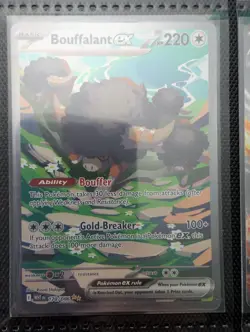 Bouffalant Ex 170/086 - White Flare Pokemon TCG Near Mint! - Image 1