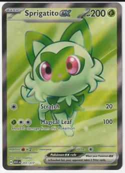 Sprigatito ex | 251/217 | NM | Ascended Heroes | Pokemon Cards - Image 1