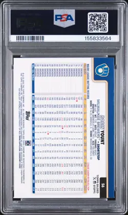 2025 Topps Chrome Gilded - Robin Yount Gold Refractor #56 /99 - Image 2